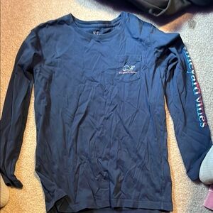 Vineyard Vines Blue Long Sleeve Tee